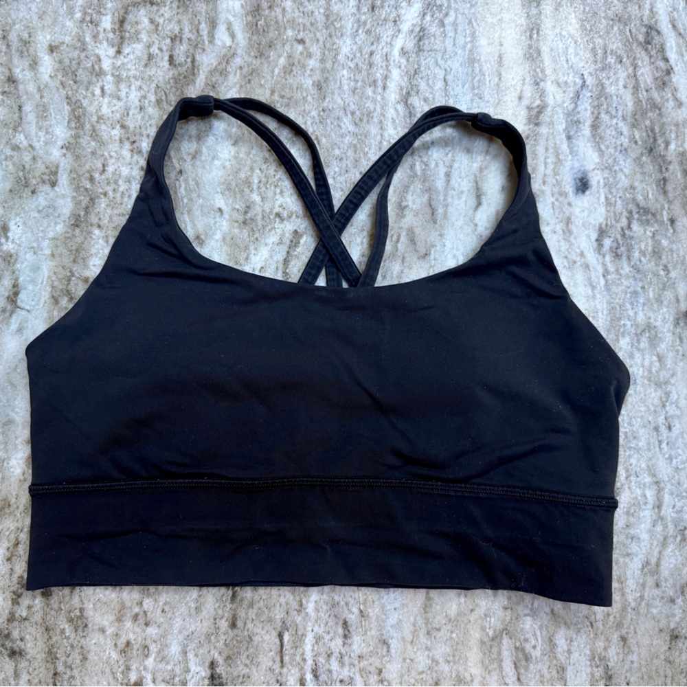 Lululemon Black Sports Bra with Crossback Straps